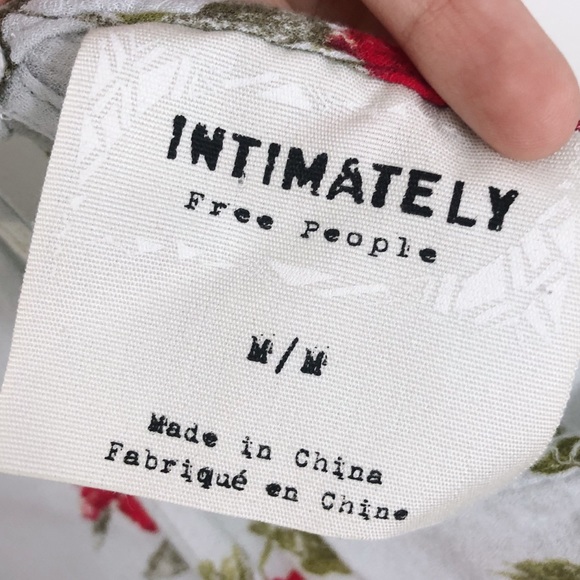 SOLD Free People Circle of Flowers Slip Dress - Picture 6 of 8